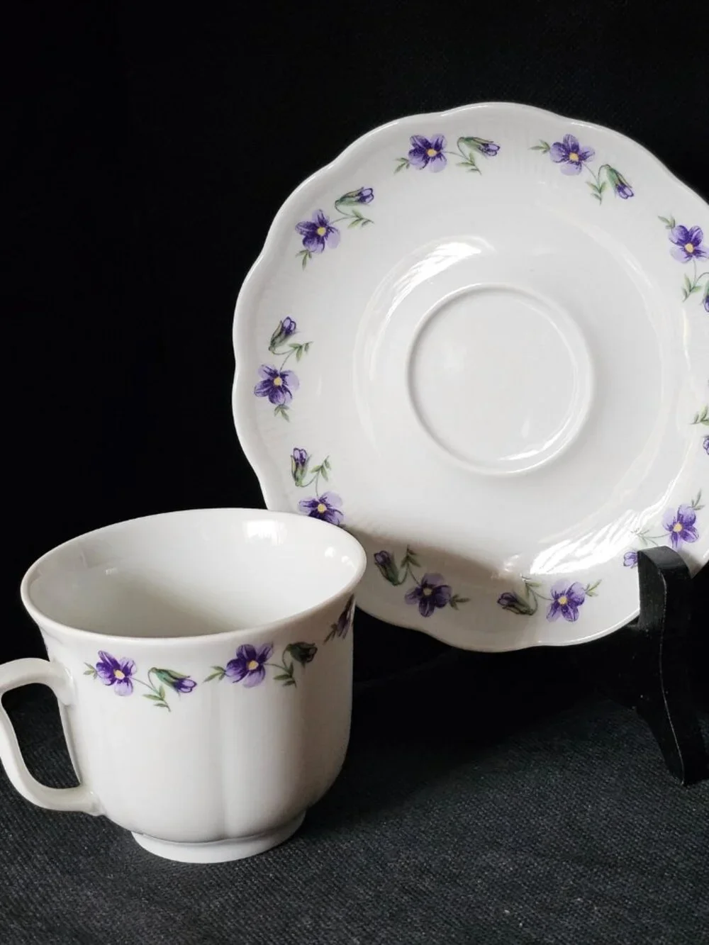 Vintage Vohenstrauss Johann Seltmann Demitasse Cup and Saucer